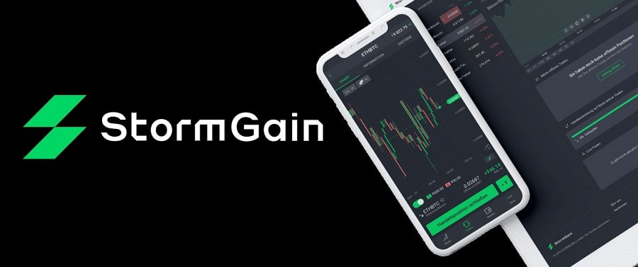 Overview of StormGain Cryptocurrency Trading Platform 