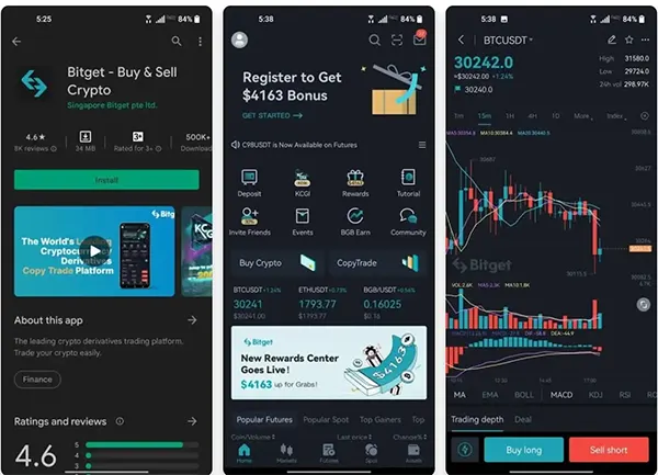 Copy trading Bitget