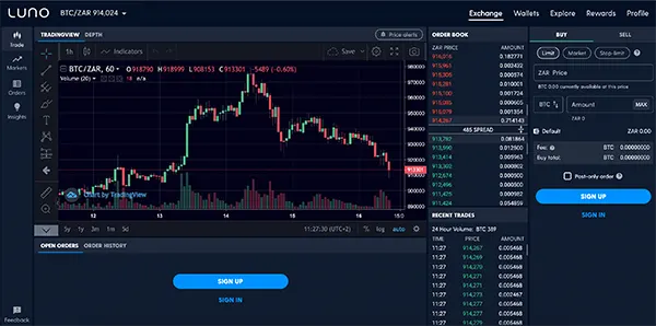 Crypto buy confirmation